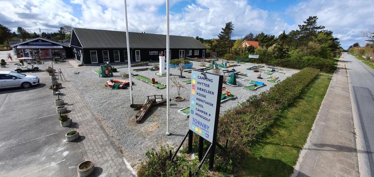 Tornby Strand Camping Cottages Hirtshals Exteriör bild